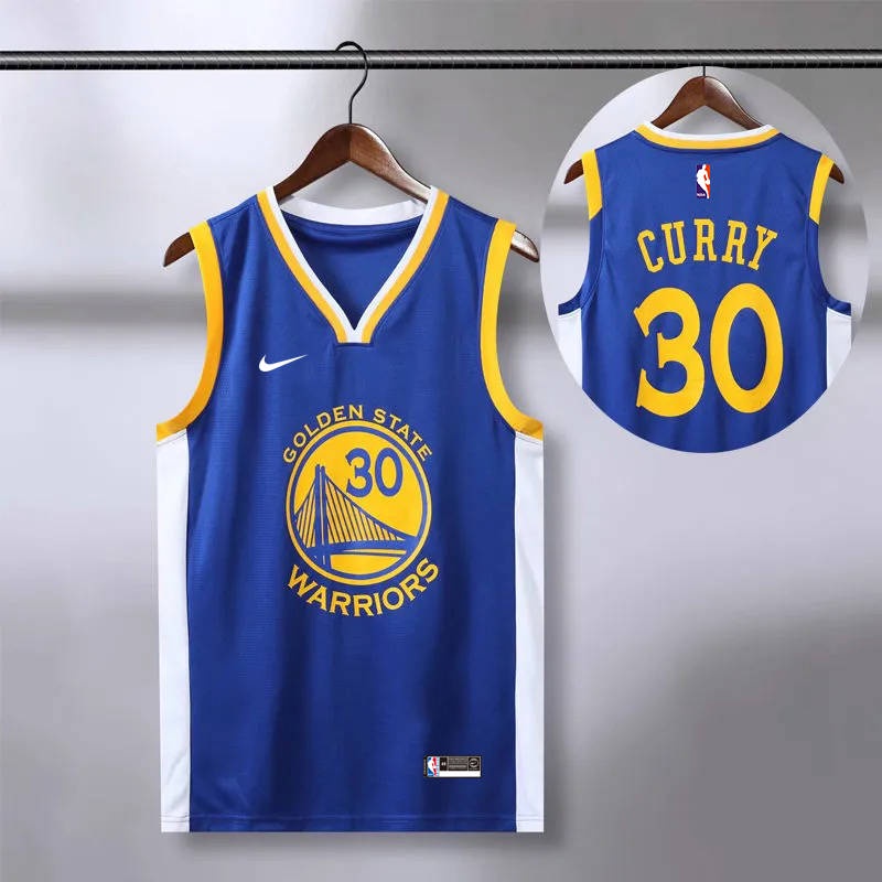 เสื้อบาสเกตบอลผู้ชาย-เสื้อบาส-warriors-no-30-kurry-jersey-no-11-thompson-student-basketball-serv