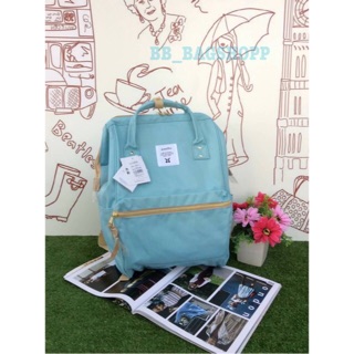 แท้ กระเป๋า ANELLO POLYESTER CANVAS RUCKSACK  (Outlet)