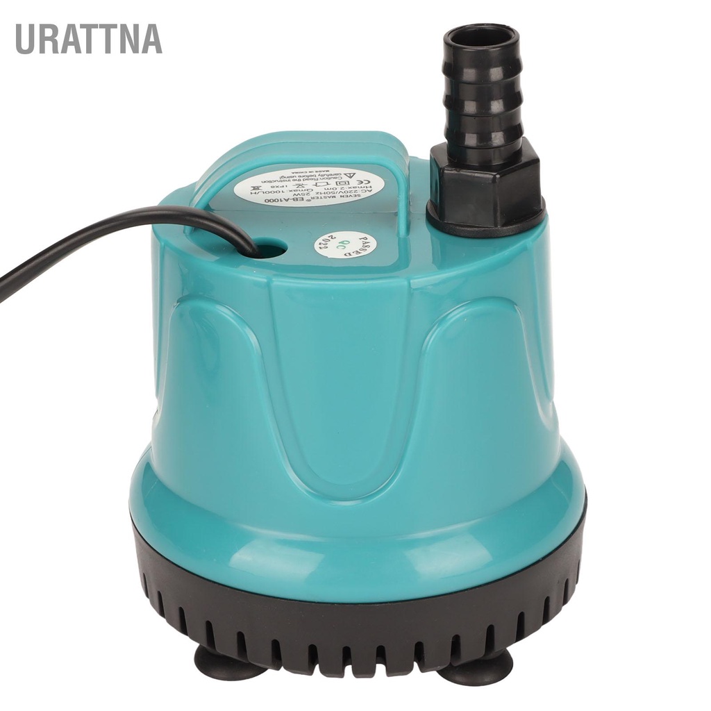 urattna-ปั๊มน้ําใต้น้ํา-25w-2-หัวฉีด-220v-ปลั๊ก-eu-ประหยัดพลังงาน-สําหรับตู้ปลา