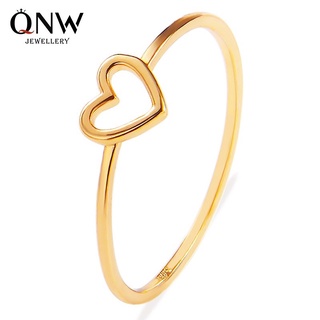 ภาพหน้าปกสินค้าแหวนชุบทองแดง 18k รูปหัวใจ ฉลุลาย แบบเรียบง่าย สไตล์เกาหลี สําหรับคู่รัก เหมาะกับวันครบรอบ ซึ่งคุณอาจชอบราคาและรีวิวของสินค้านี้