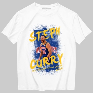 ผ้าฝ้าย 100%COTTONเสื้อยืด พิมพ์ลายกราฟิก Nba Stephen Curry All Time 3 Point Leader สไตล์วินเทจ สําหรับบาสเก็ตบอล sizes-