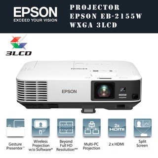 Projector Epson EB-2155W WXGA 3LCD