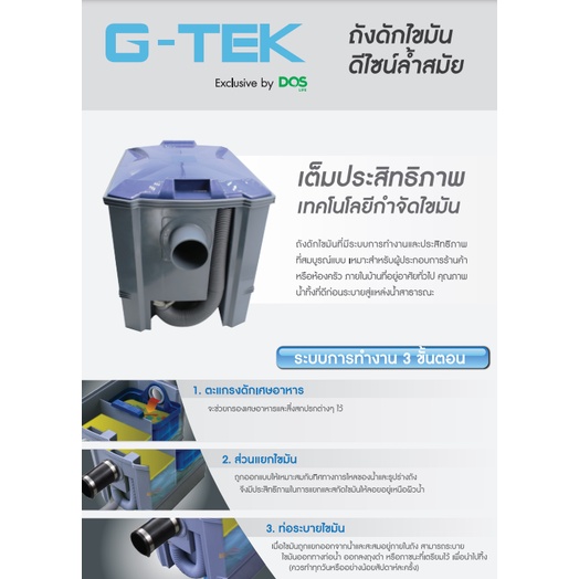 dos-ถังดักไขมัน-ตั้งพื้น-รุ่น-g-tek-15-ลิตร-gt-05-gy-15l-ถังดักไขมัน-บนดิน-ดอส-g-tek