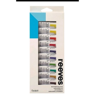 สีน้ำ Reeves 12  สี Water Colour setReeves Water Colour