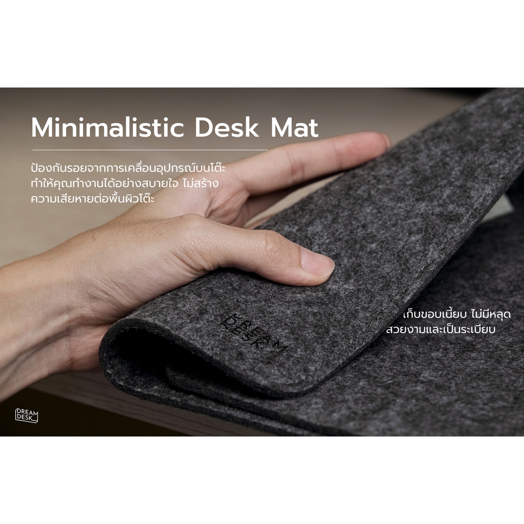 ซื้อคู่คุ้มกว่า-เซ็ต-ergonomic-desk-mat-แผ่นรองเม้าส์-พร้อมที่รองข้อมือ-ergonomic-wrist-rest-จาก-dreamdesk-ส่งฟรี