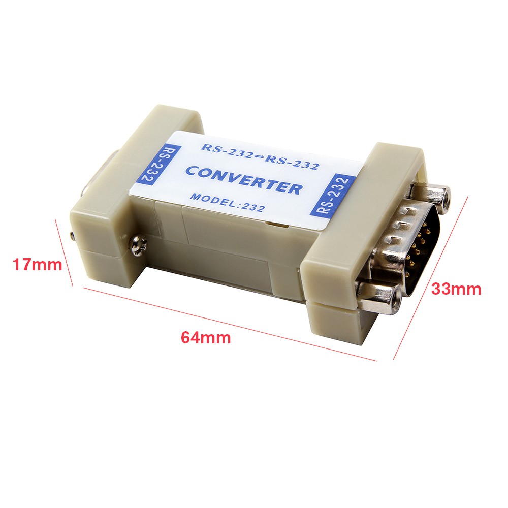 rs-232-to-rs-232-เครื่องแปลงสัญญาณอิเล็กทริค