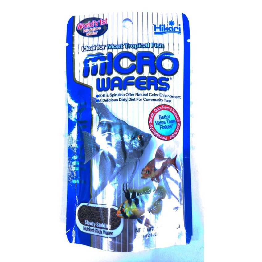 hikari-tropical-micro-wafers-อาหารปลาเขตร้อนชื้นขนาดเล็ก-กลาง-45g