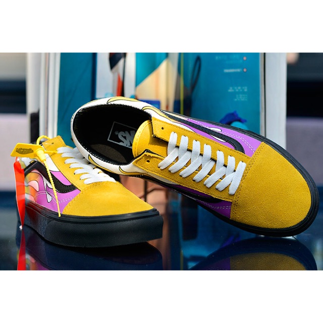 Vans Old Skool Flame Banana | Shopee Thailand