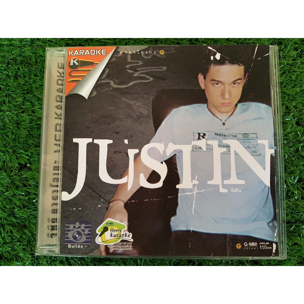 VCD แผ่นเพลง GMM จัสติน JUSTIN เพลง อยากเกลียดเธอ Justin Pongumpai ...