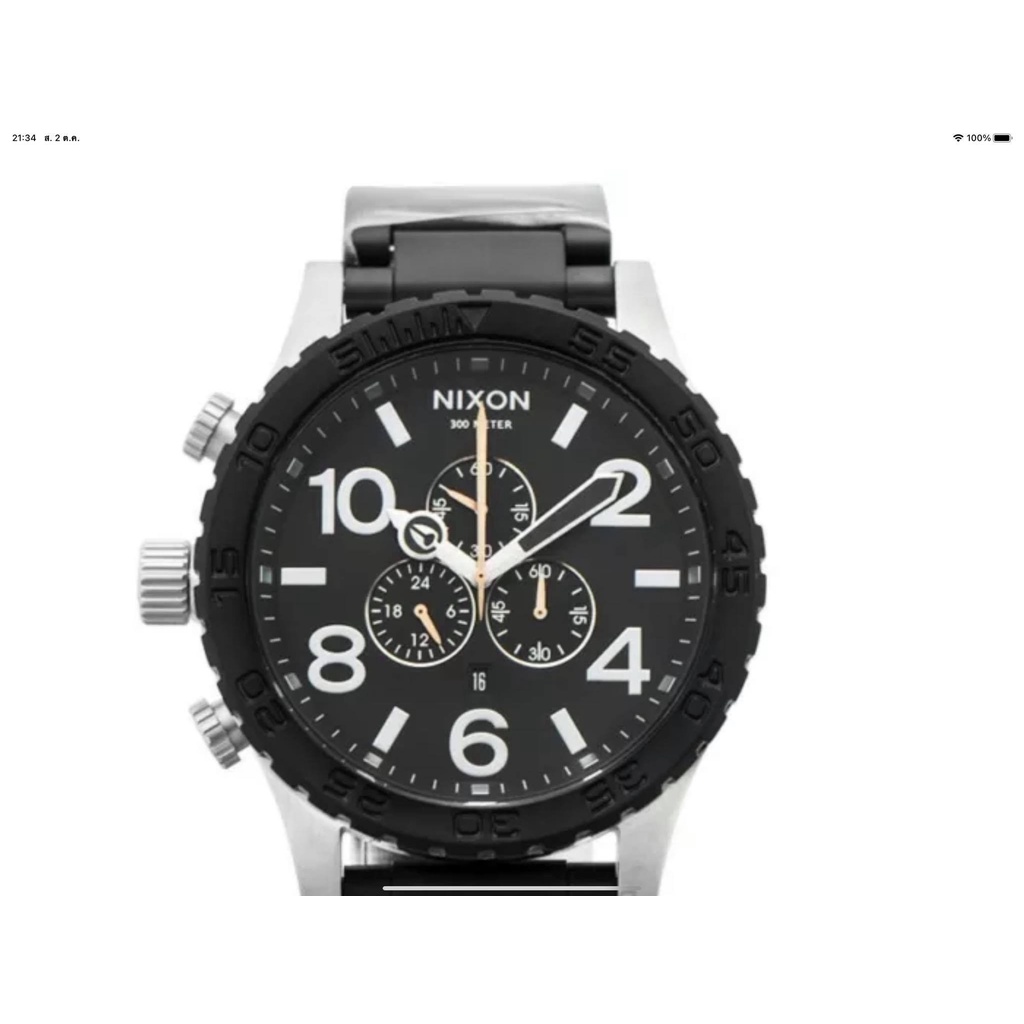 นาฬิกา NIXON MEN'S A083 2541 51-30 CHRONO QUARTZ CHRONOGRAPH พร้อมกล่อง ...