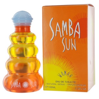 Samba Sun For Woman 100 ml. แซมบ้า ซัน ฟอร์ วูแมน 100 มล.น้ำหอมแท้ กล่องซีล