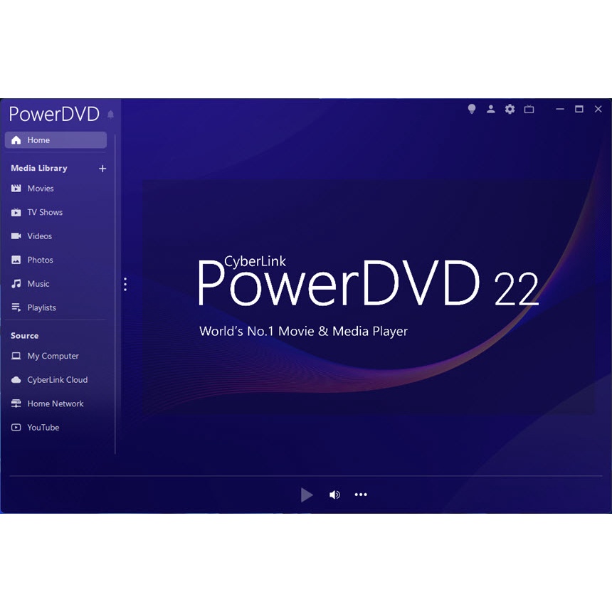 ภาพหน้าปกสินค้าCyberLink PowerDVD Ultra 22.0.1614.62 โปรแกรมเล่นแผ่น CD / DVD Blu-ray 4K จากร้าน nantawathem บน Shopee
