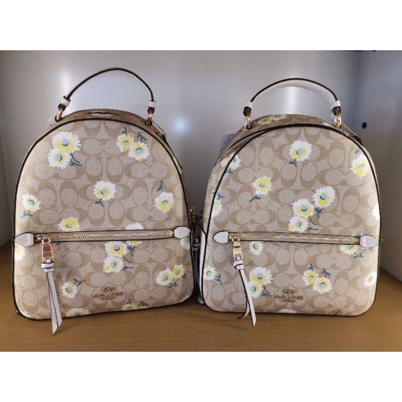 กระเป๋สcoach เป้ Coach M Signature daisy printed สินค้าแท้100% | Shopee ...