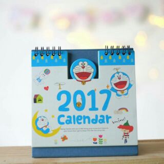 ปฎิทินปี 2017 |โดเรม่อน|