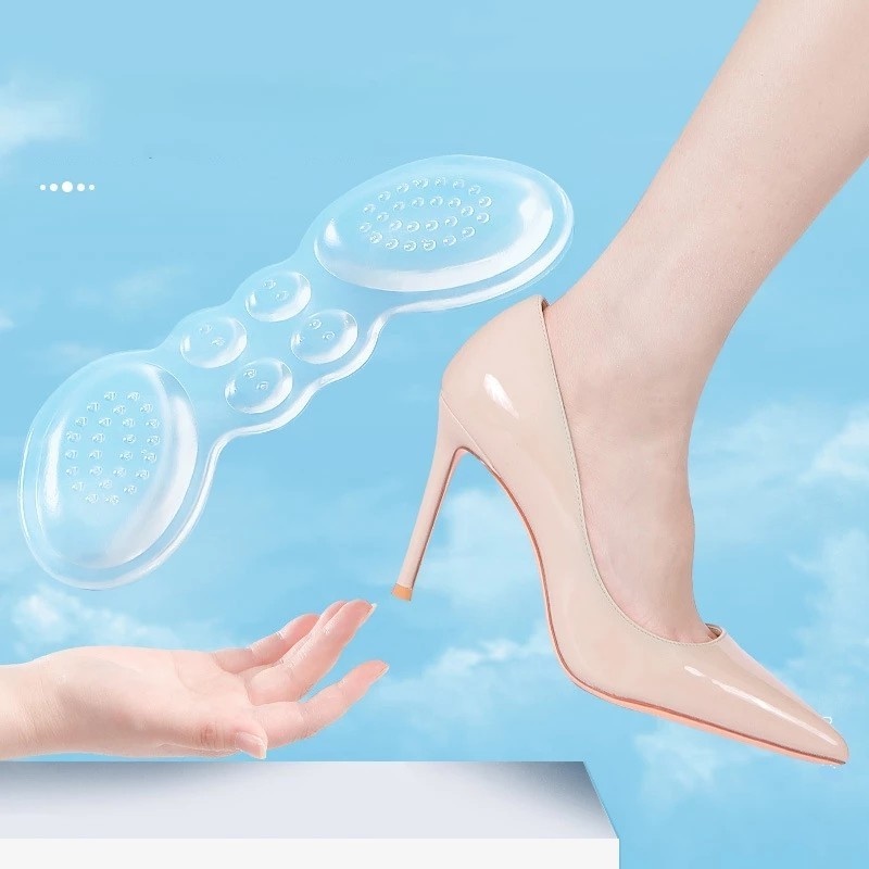 2-ชิ้น-เซต-ผู้หญิง-ซิลิโคนใส-แผ่นกาวรองเท้า-เบาะดูแลเท้า-สติกเกอร์ป้องกันส้นเท้า-อุปกรณ์เสริมส้นสูง