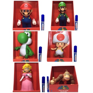 โมเดล Super Mario Bros 23cm/9 นิ้ว Super Size Figure Collection (cjj)