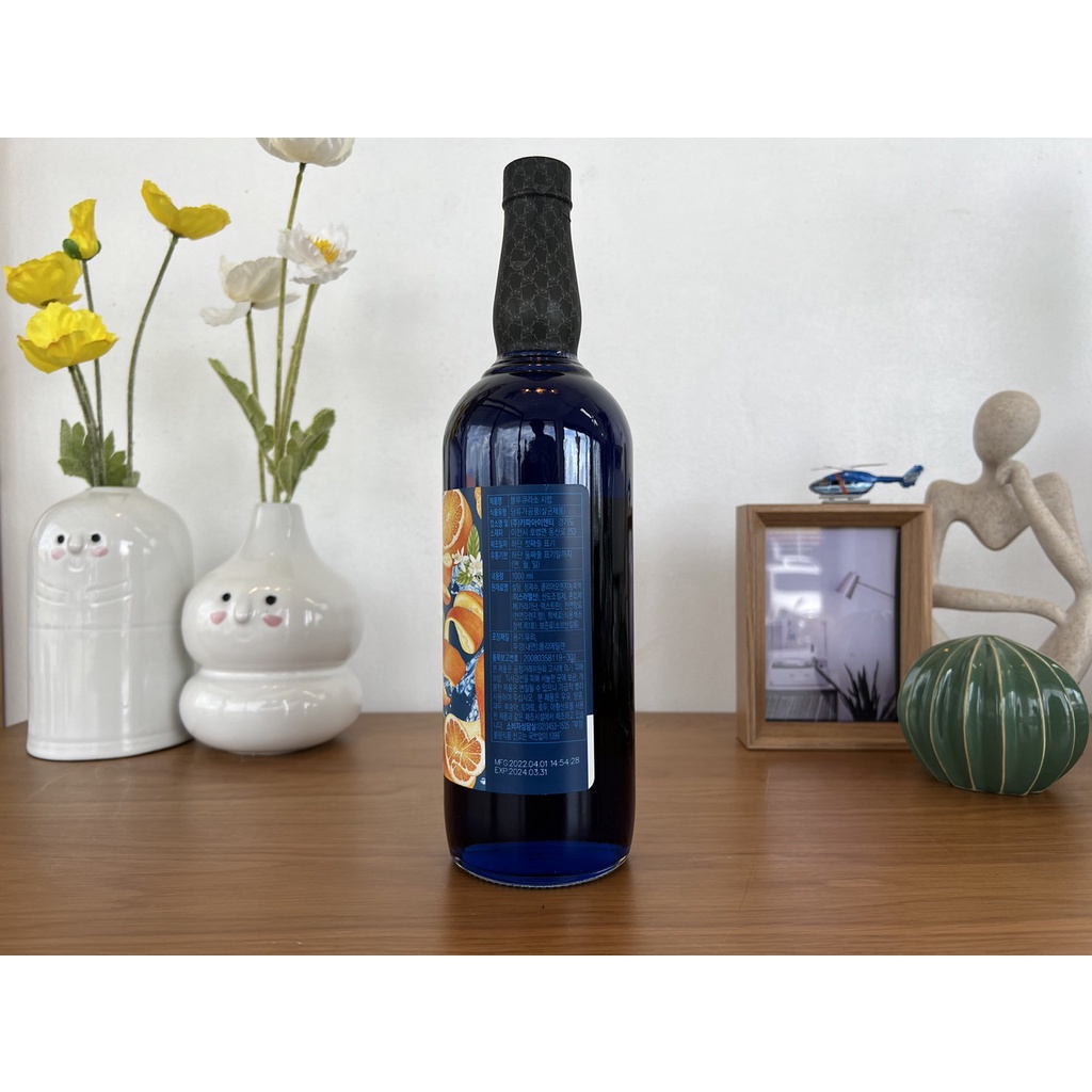 pomona-ไซรัป-บลูคูราโซ่-1000-มล-2386-โพโมนา-blue-curacao-syrup-โพโมน่า