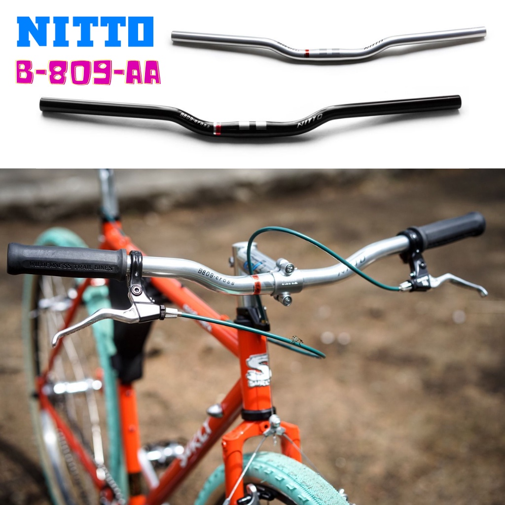 แฮนด์จักรยาน-nitto-b-809-aa-cross-bar-made-in-japan