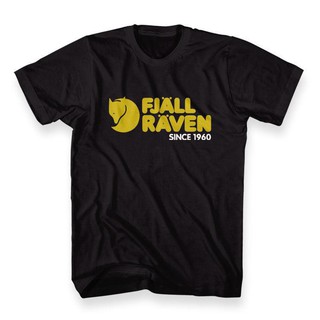 เสื้อยืดโอเวอร์ไซส์เสื้อยืดคอก ลมแขนสั้น fjallraven since 1960 สําหรับผู้ชายS-3XL