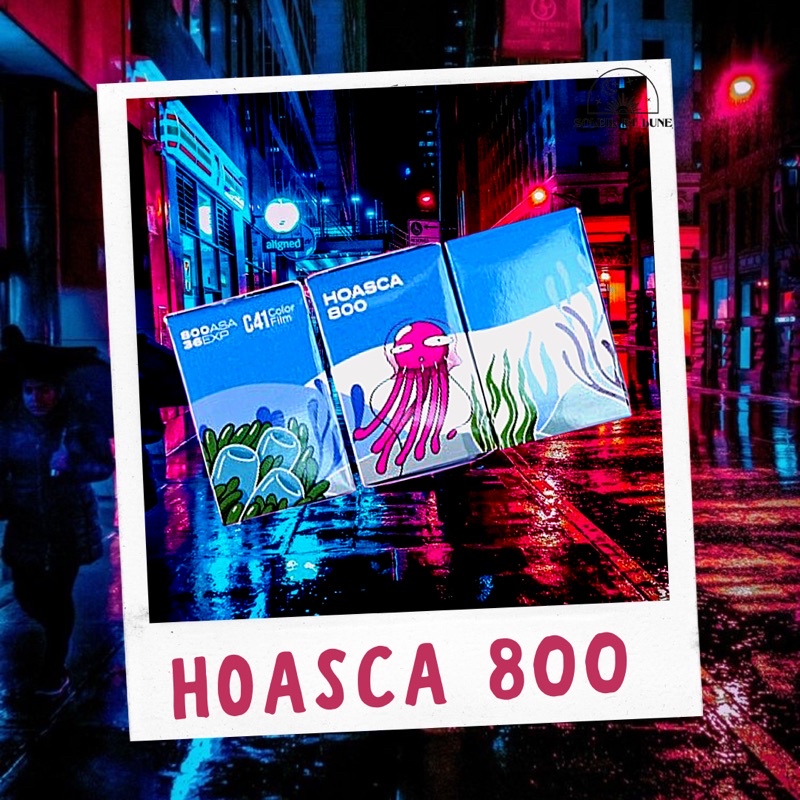 ภาพหน้าปกสินค้าHoasca 800 - ฟิล์มม้วน 35 มม., ISO 800,36exp