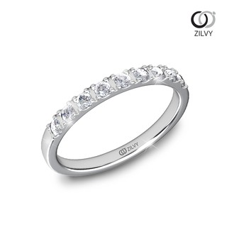 ภาพหน้าปกสินค้าZilvy - แหวนหญิงเพชรน้ำร้อย 0.18 กะรัต (GR1024) ที่เกี่ยวข้อง