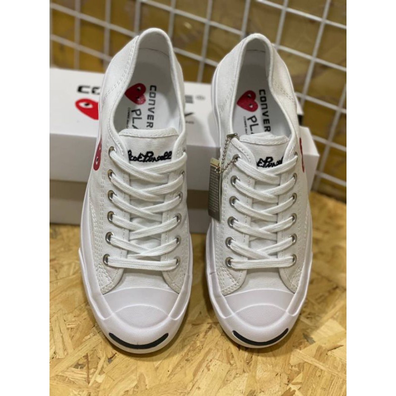 รองเท้า-converse-jack-purcell-x-play-คอนเวิร์สแจ็คเพลย์พร้อมกล่องส่งในไทย