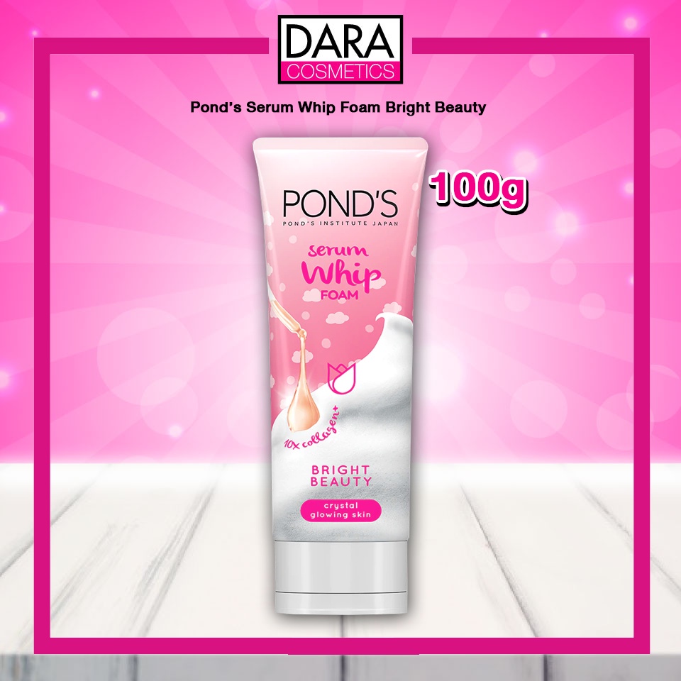 ถูกกว่าห้าง-pond-s-serum-whip-foam-bright-beauty-พอนด์ส-เซรั่ม-วิปโฟม-ไบรท์-บิวตี้-ของแท้-dara