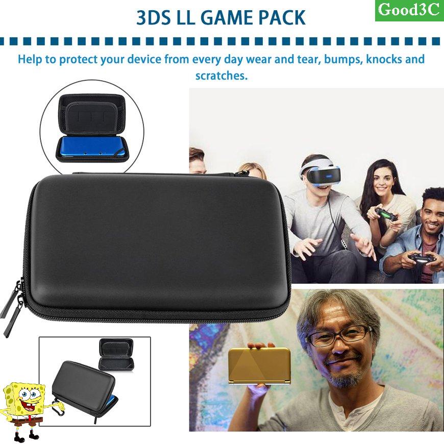 ภาพหน้าปกสินค้าCool Black EVA Skin Carry Hard Case Bag Pouch For Nintend 3DS LL จากร้าน goodgood3c.th บน Shopee