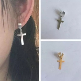 dd ต่างหูหนีบไม้กางเขน • Cross Ear cuff