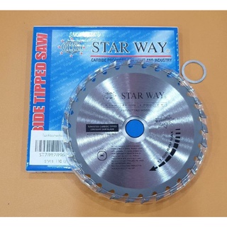 STARWAY ใบเลื่อยวงเดือน ใบเลื่อยตัดไม้  4 นิ้ว มีขนาด 30 ฟัน และ 40 ฟัน