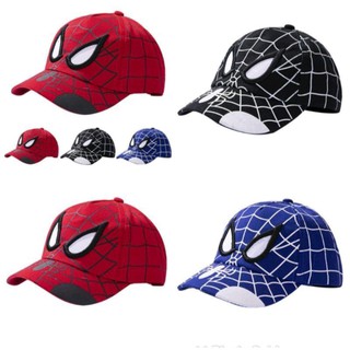 หมวกเบสบอล ลาย Spiderman สําหรับเด็กอายุ 2-10 ปี
