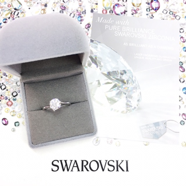 แหวนเพชร-swarovski-zirconia