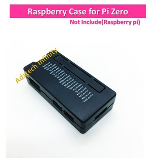 Raspberry Case For Pi Zero / Zero WH (Black)