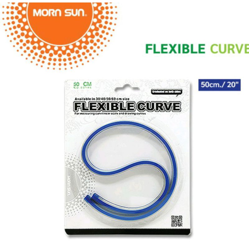 mornsun-ไม้บรรทัดกระดูกงู-flexible-curve-rulers-ยาว-40-และ-50-ซม