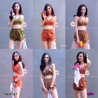 Set 3 ชิ้น Bikini ผ้าไทย