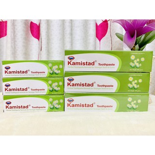 สินค้า 🔥 KAMISTAD TOOTHPASTE 20 / 100 G ยาสีฟัน แก้ปัญหากลิ่นปาก ดูแลช่องปาก