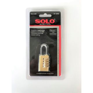 กุญแจรหัส SOLO  (20-28mm)