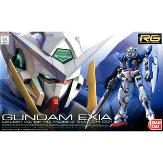 BANDAI GN-001 Gundam Exia (RG) (Gundam Model Kits)  4543112894816,4573102616005