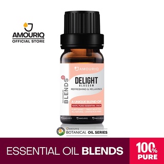 น้ำมันหอมระเหย บริสุทธิ์ แท้ 100% Pure Essential Oil Blend Delight Blossom Aromatherapy Diffuser อโรมากลิ่นหอมสดชื่น