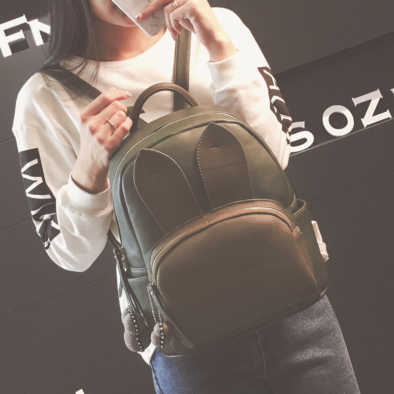 พร้อมส่ง-กระเป๋า-backpack-korean-backpack-retro-new-cute