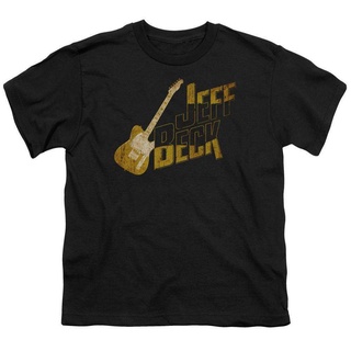 เสื้อยืด พิมพ์ลาย Jeff Beck That Yellow Guitar Youth Ages สําหรับผู้ชาย 8-12 154619 S-5XL