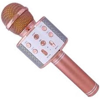 ไมค์บลูทูธWS-858 WirlessMicrophoneKaraokeไมค์