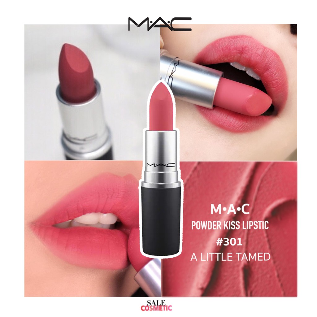 ขายเท-เลิกขาย-mac-powder-kiss-lipstick