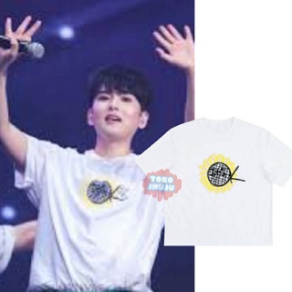 เสื้อยืด พิมพ์ลาย Super Junior Ryeowook Hand Drawing Super Show 9 suju