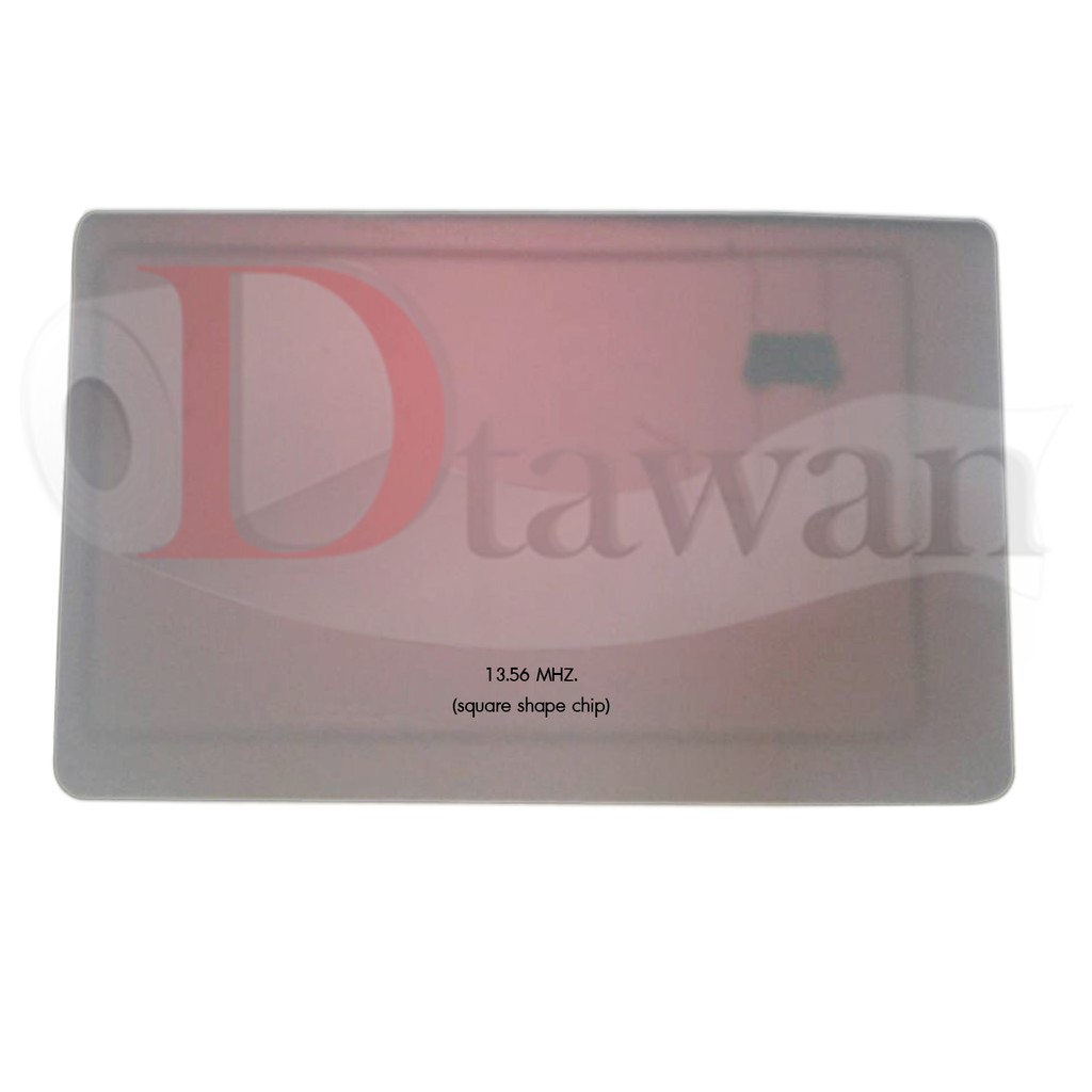 dtawan-pvc-card-13-56mhz-square-shape-chip-บัตรพลาสติก-บัตรขาวเปล่า-บัตรพีวีซี-การ์ด-0-8-mm-สำหรับเครื่องอิงค์เจ็ท