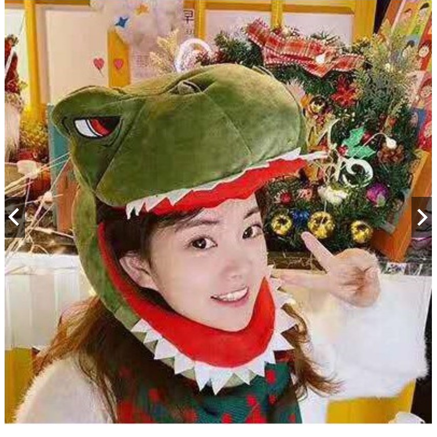 ภาพสินค้าหมวกตุ๊กตา หมวกไดโนเสาร์ หมวกสติช /สีชมพู/สีเขียว หมวกแฟนตาซี จากร้าน love___1314 บน Shopee ภาพที่ 2
