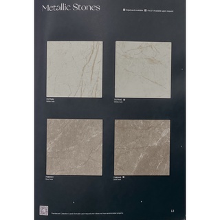 แผ่นลามิเนต Formica ลายหิน Metallic Stones ขนาด 120 x 240 ซม. หนา 0.8 มม. คุณภาพระดับพรีเมียม