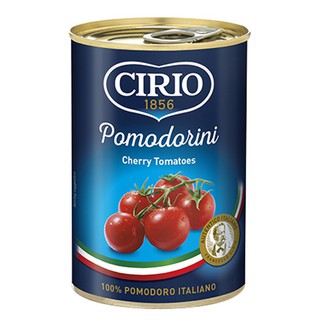 CIRIO POMODORINI (CHERRY TOMATO 400 g. มะเขือเทศเชอร์รี่บรรจุกระป๋อง นำเข้าจากอิตาลี