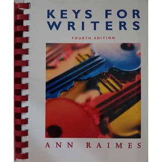 (ภาษาอังกฤษ) Keys for Writers พิมพ์ 4 สี ดูสวยงามมาก ช่วยพัฒนาทักษะการเขียนภาษาอังกฤษ *หนังสือหายากมาก ไม่มีจำหน่ายแล้ว