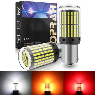 2 ชิ้น 1156 1157 7440 7443 3014 144smd ไฟเลี้ยวรถ, หลอดไฟ LED, ไฟเบรค, ไฟท้าย, พร้อมกล่อง